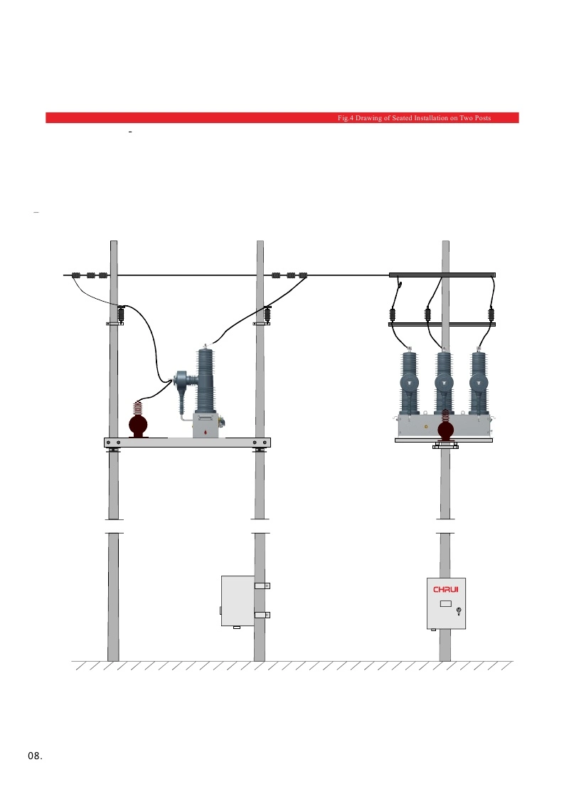 Jn15 Series (12KV, 24KV, 40.5KV) Earthing Switch, Indoor Type