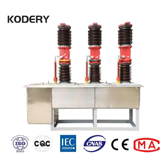Kodery Zw7-40.5 Series Disjoncteur sous vide pour équipement électrique extérieur